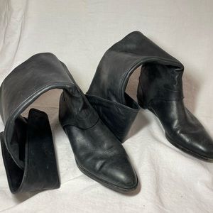 Size 5 Black Leather Boots